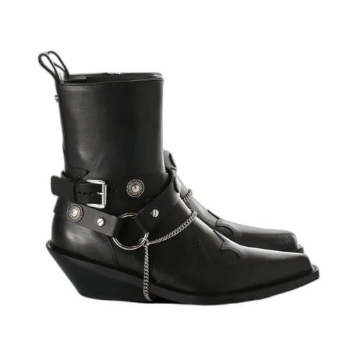 Ieva Santiags Ankle Boots
