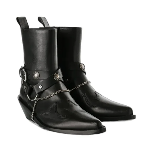 Ieva Santiags Ankle Boots