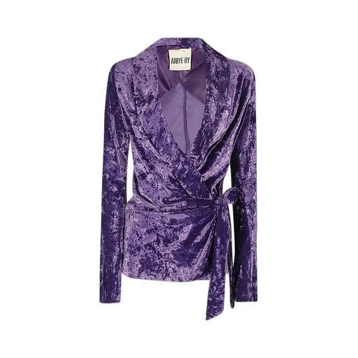Long-Sleeved Wrap Jacket