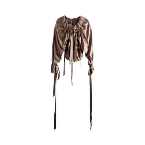 Stee Ruffled Drawstring Top