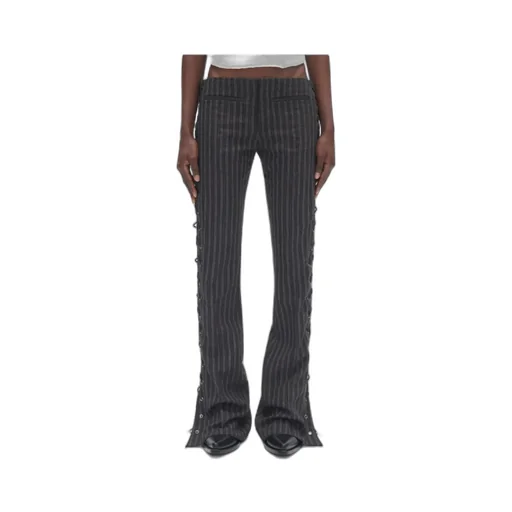 Kel Striped Lace-Up Trousers