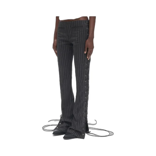 Kel Striped Lace-Up Trousers