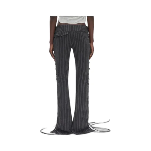 Kel Striped Lace-Up Trousers