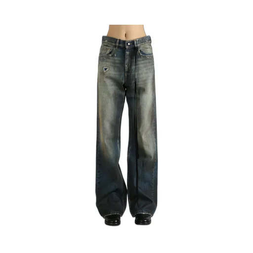 Genoveva 5 Pockets Distressed Bootcut Trousers