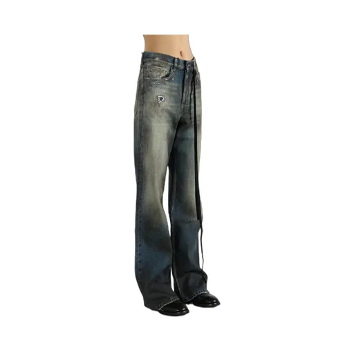 Genoveva 5 Pockets Distressed Bootcut Trousers