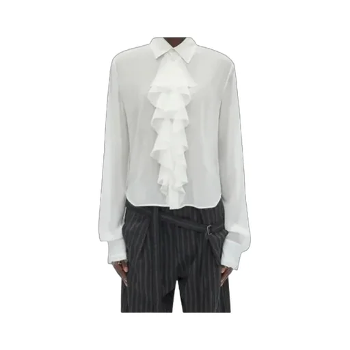 Ruffle Front Shirt