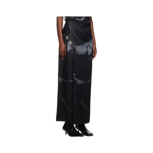 Oku Printed Wrap Skirt
