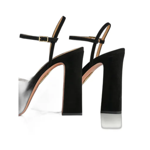 Groove High-Heeled Pumps