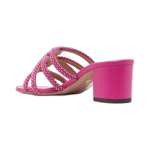 60Mm Crystal-Embellished Mules