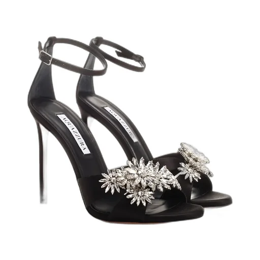 Flower Embellished Sandals