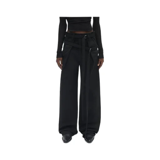 Double Belt Trousers