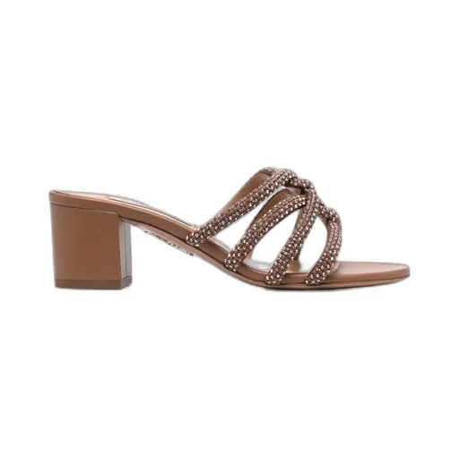 Embellished Slip-On Mules