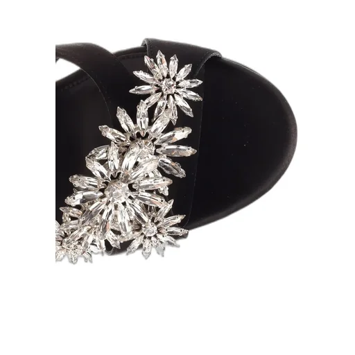 Flower Embellished Sandals