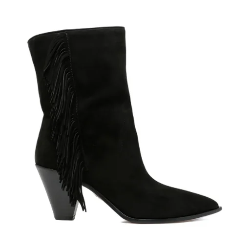 Fringed Short Boots