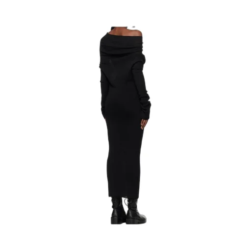 Barbro Dropped-Shoulder Knitted Midi Dress
