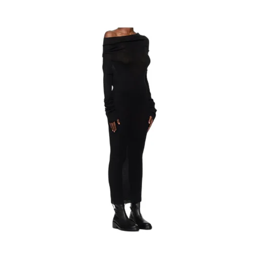 Barbro Dropped-Shoulder Knitted Midi Dress