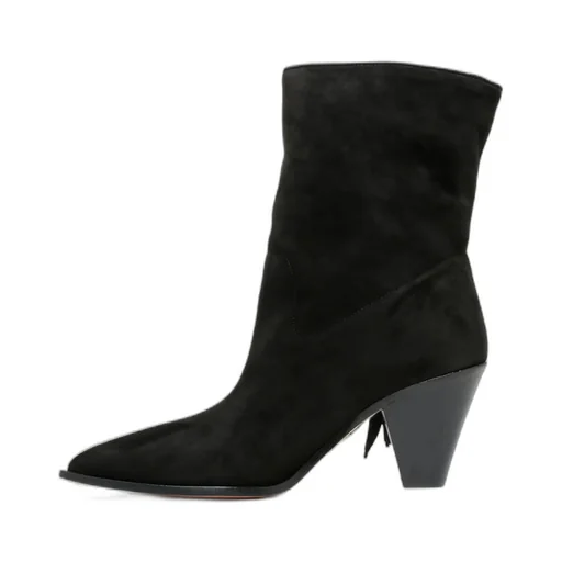 Fringed Short Boots