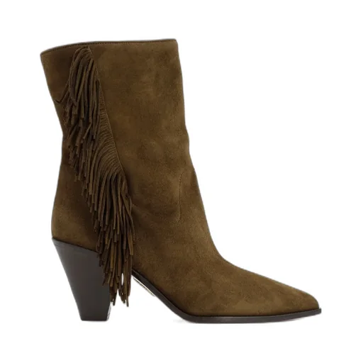 Marfa Fringed Pointed-Toe Boots