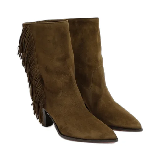 Marfa Fringed Pointed-Toe Boots