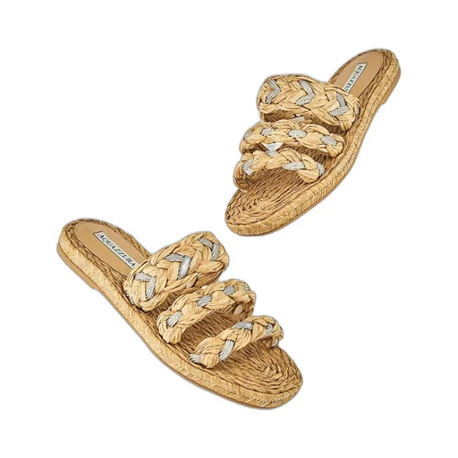 Embellished Slip-On Sandals