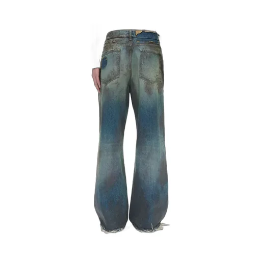 Distressed Loose-Fit Jeans
