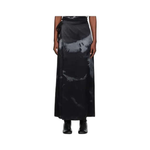 Oku Printed Wrap Skirt