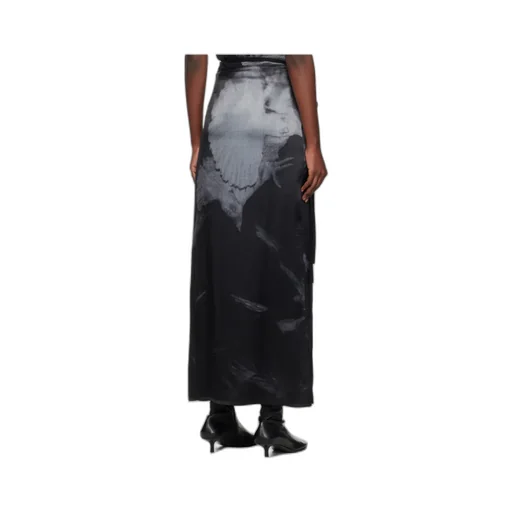 Oku Printed Wrap Skirt