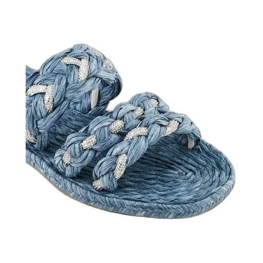 Embellished Slip-On Sandals