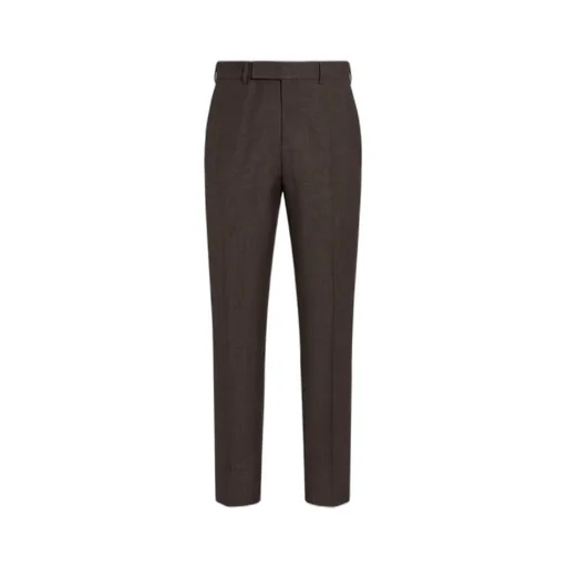 Straight-Leg Tailored Trousers