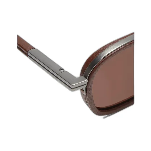 Orizzonte I Metal Acetate And Leather Sunglasses
