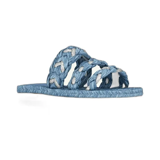 Embellished Slip-On Sandals