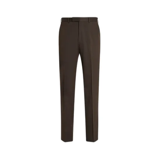 Straight-Leg Tailored Trousers