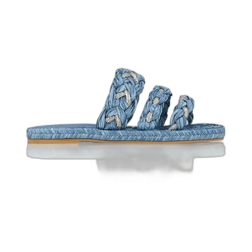 Embellished Slip-On Sandals