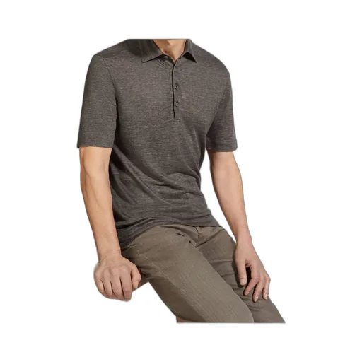 Oasi Lino Short-Sleeved Polo Shirt