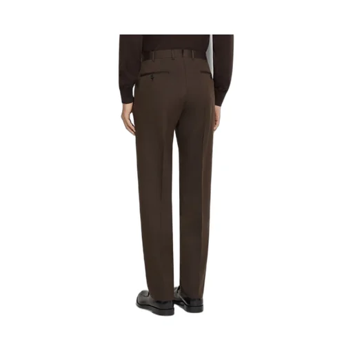 Straight-Leg Tailored Trousers