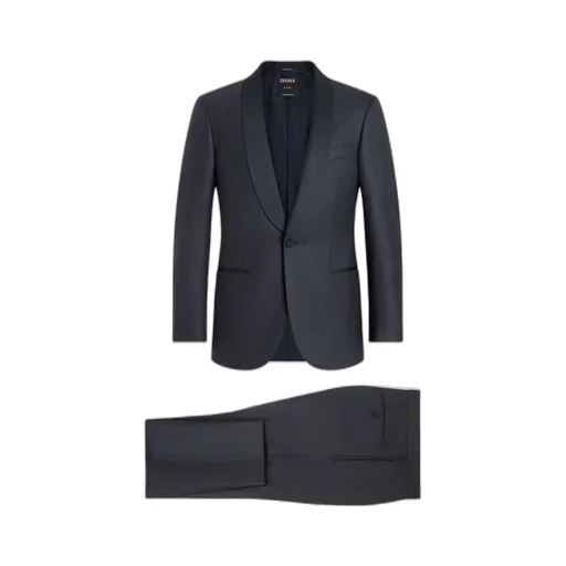 Centomila Single-Breasted Wool Suit Set