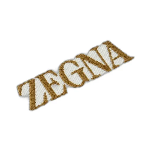 Logo Striped Beach Towel