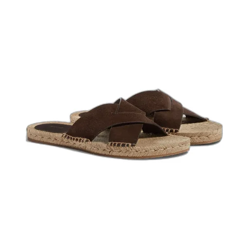 Slip-On Suede Espadrilles