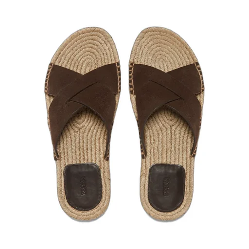 Slip-On Suede Espadrilles