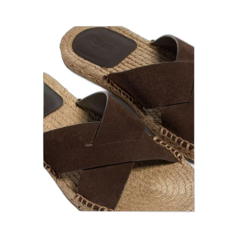 Slip-On Suede Espadrilles