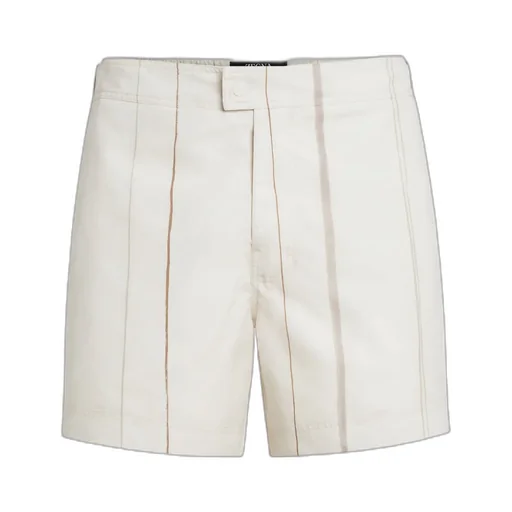 Stripe Print Beach Shorts