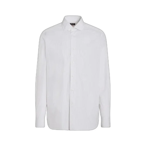Pinstriped Long-Sleeved Shirt