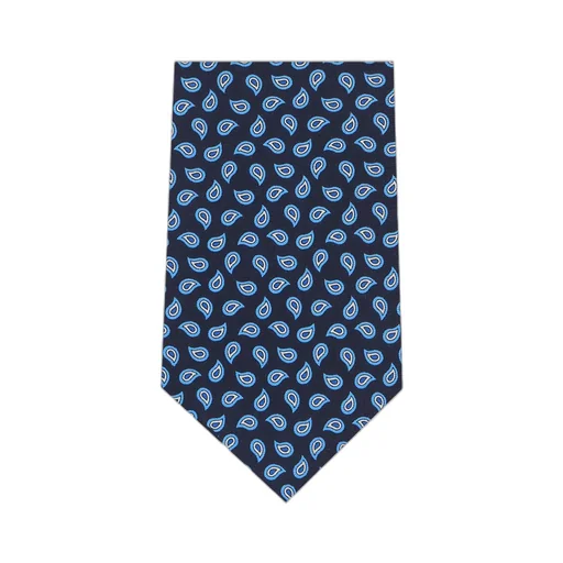 Patterned-Jacquard Silk Tie