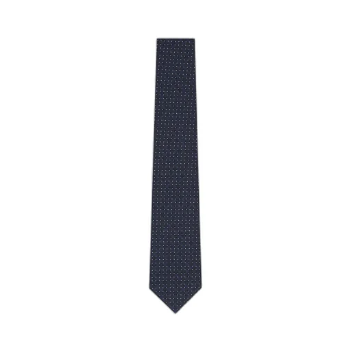 Patterned-Jacquard Silk Tie