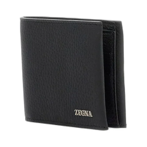 Logo-Plaque Bi-Fold Wallet