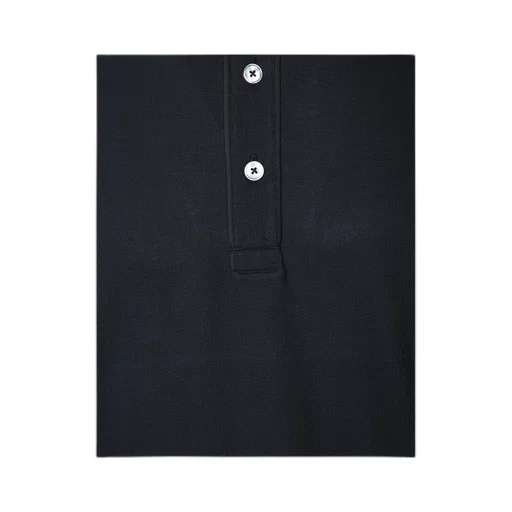 Short Sleeved Half-Button Polo Shirt