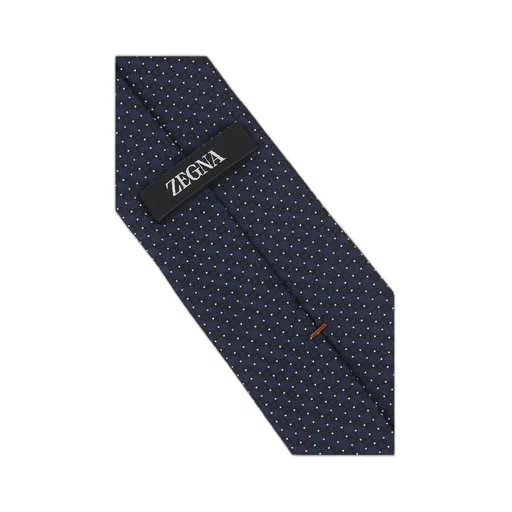 Patterned-Jacquard Silk Tie