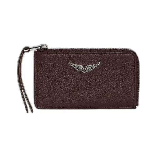 Grained Leather Card Holder