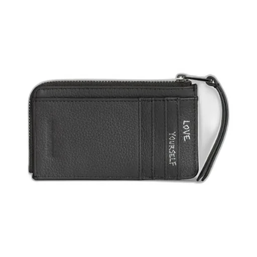 Wings-Detail Top-Zip Wallet