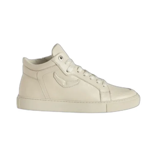 Mid Fly On Lace-Up Sneakers